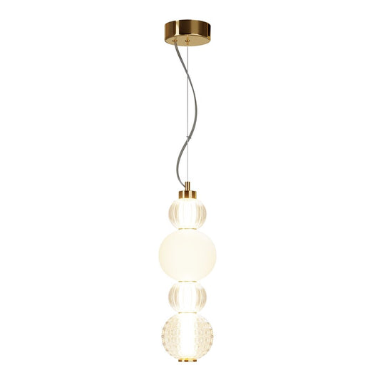 Централно осветление Maytoni Collar златисто/златисто LED 22.5 x 55.5 см