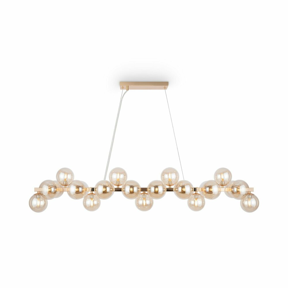 Пендел Maytoni Dallas златен/жълт 25 лампи 41.5 x 16 см