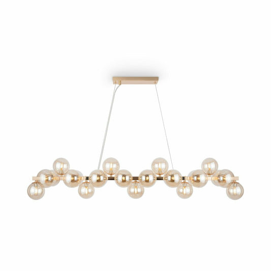 Пендел Maytoni Dallas златен/жълт 25 лампи 41.5 x 16 см
