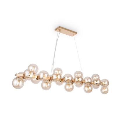 Пендел Maytoni Dallas златен/жълт 25 лампи 41.5 x 16 см