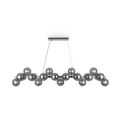 Maytoni Dallas Chrome/Grey Pendant 25 Bulbs 41.5 x 16 cm
