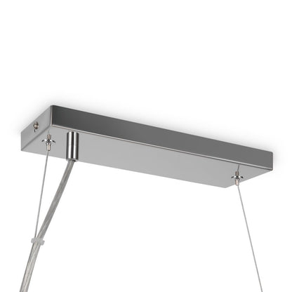 Maytoni Dallas Chrome/Grey Pendant 25 Bulbs 41.5 x 16 cm