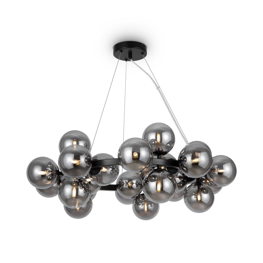 Maytoni Dallas Black/Grey 25 Bulbs Pendant