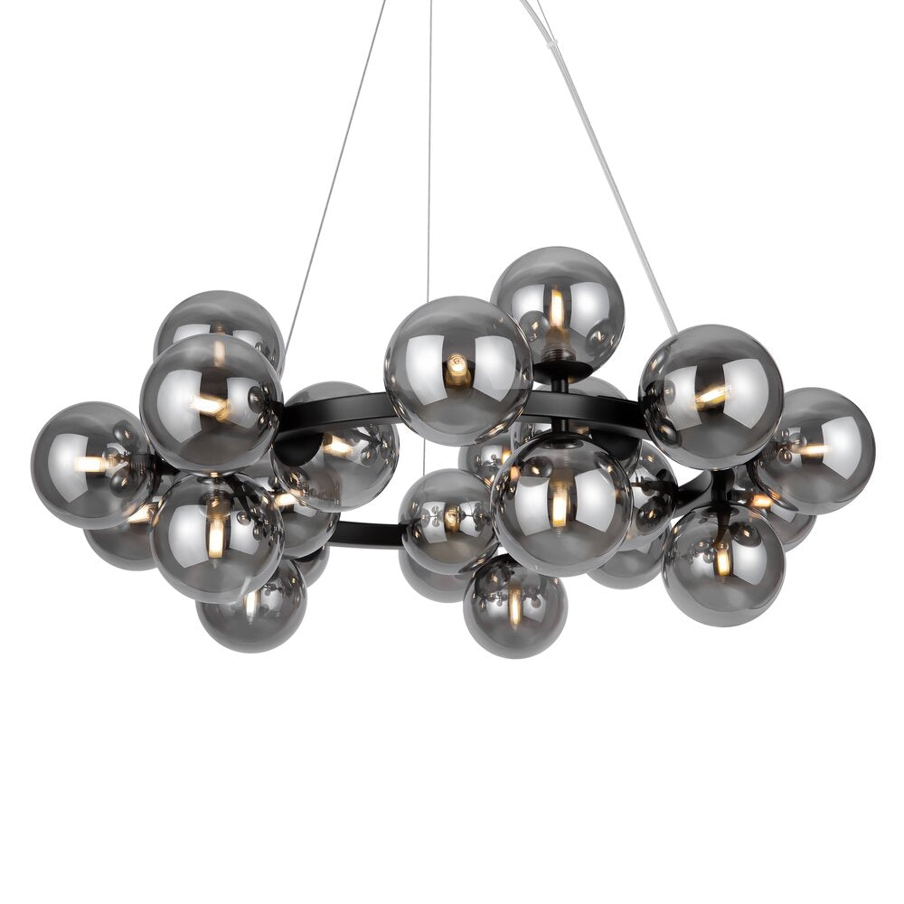 Maytoni Dallas Black/Grey 25 Bulbs Pendant