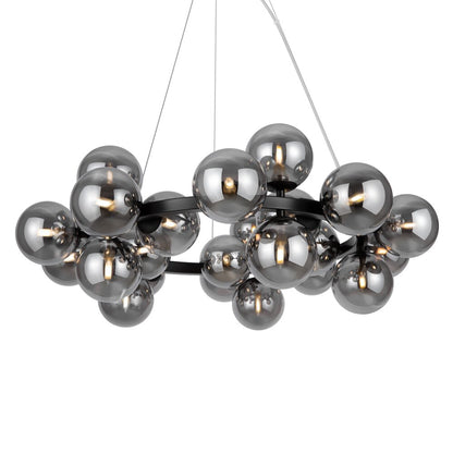 Maytoni Dallas Black/Grey 25 Bulbs Pendant