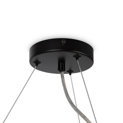 Maytoni Dallas Black/Grey 25 Bulbs Pendant
