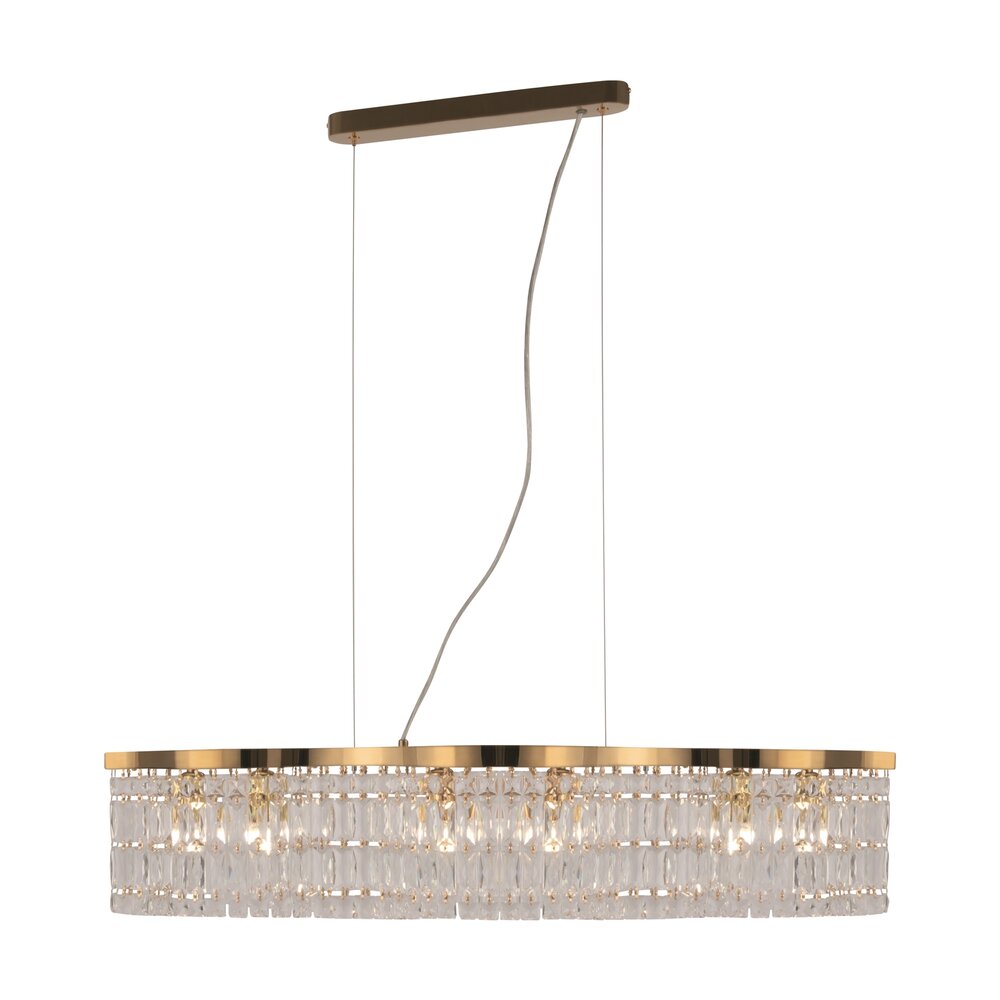 Maytoni Dune Gold Pendant 6 Bulbs