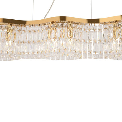 Maytoni Dune Gold Pendant 6 Bulbs