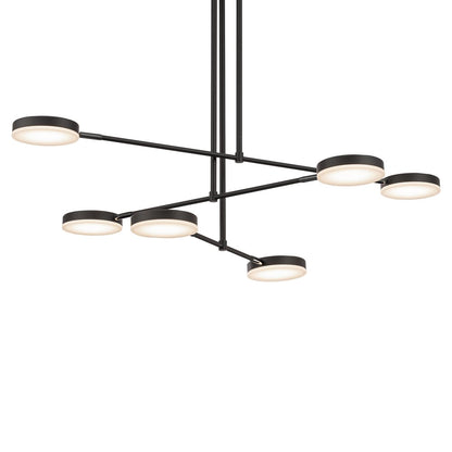 Пендел Maytoni Fad черен/черен LED x 6