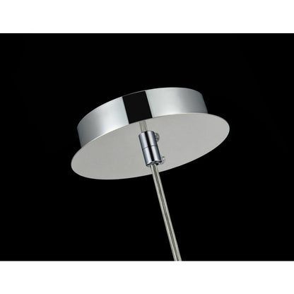 Maytoni Fermi Nickel/Transparent 1 Bulb Pendant 31 x 26 cm