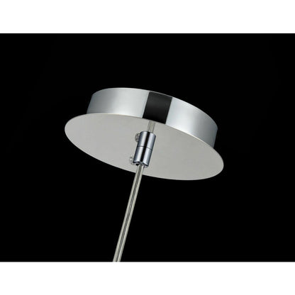 Maytoni Fermi Nickel/Transparent 1 Bulb Pendant 38 x 38 cm