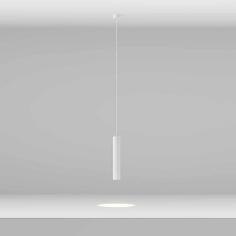 Maytoni FOCUS LED White Pendant Light P072PLL12W3K1