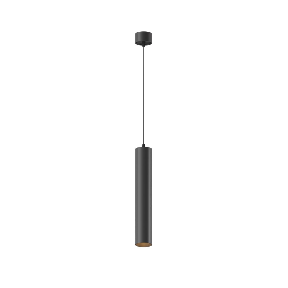 Maytoni FOCUS LED Black Pendant Light P072PLL12B3K1