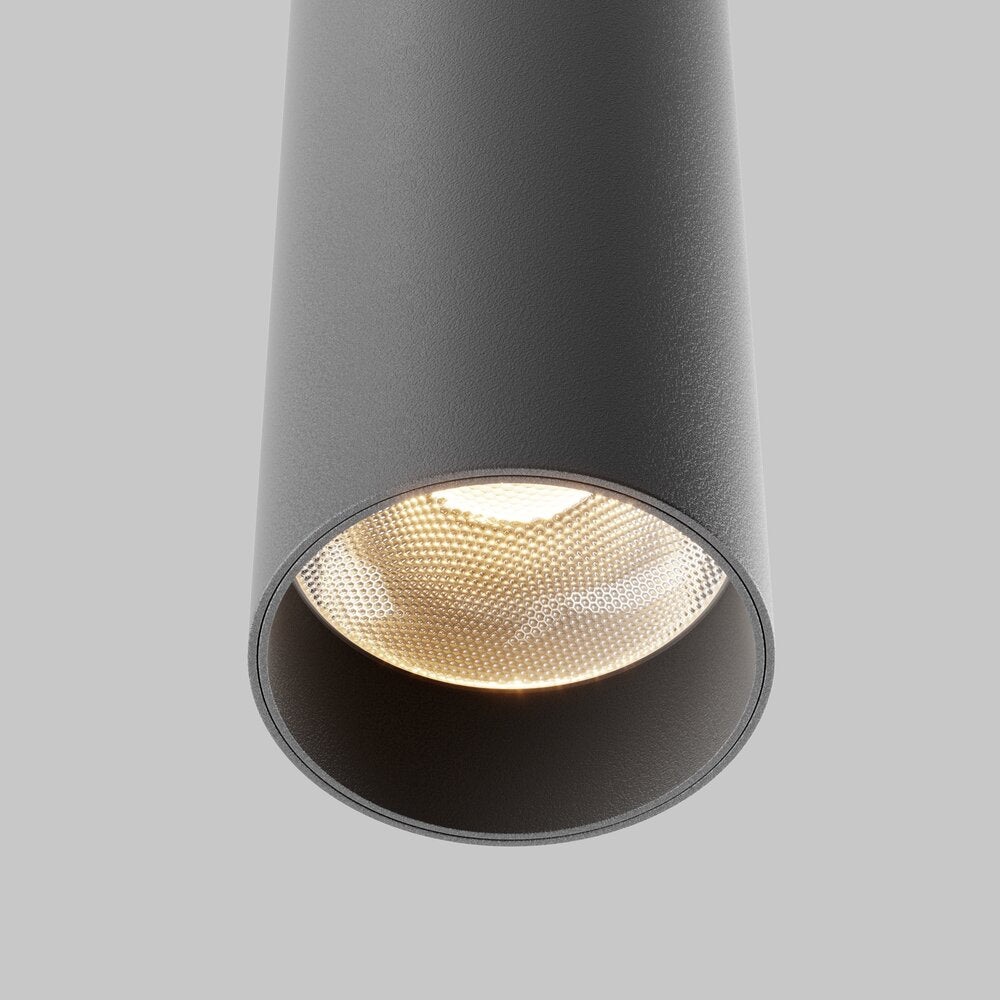 Maytoni FOCUS LED Black Pendant Light P072PLL12B3K1