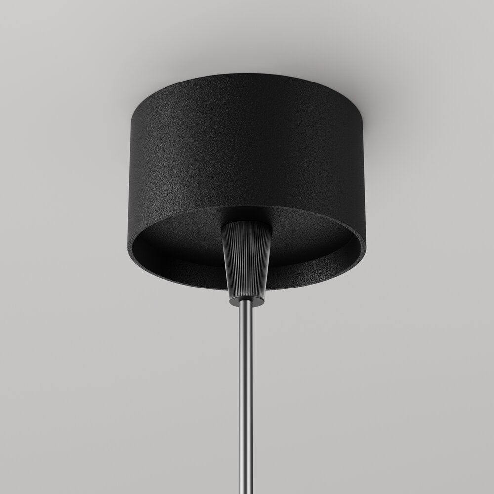Maytoni FOCUS LED Black Pendant Light P072PLL12B3K1