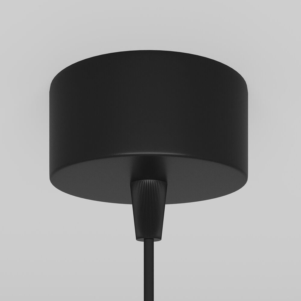 Maytoni Focus Black Pendant Light 1 Bulb