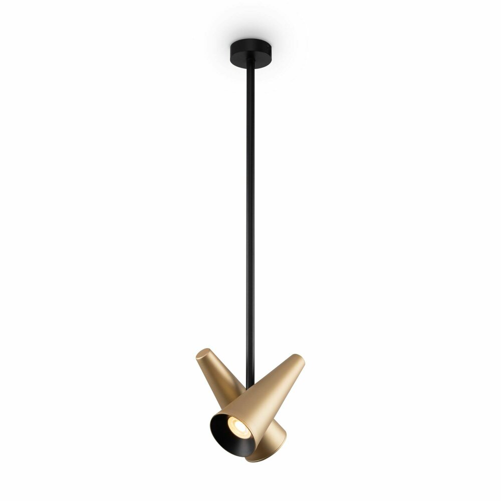 Maytoni Giro Brass Pendant Light 2 Bulbs