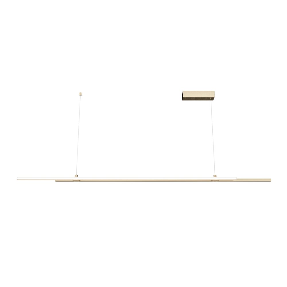 Maytoni Halo Brass/Brass LED Pendant Light x 2