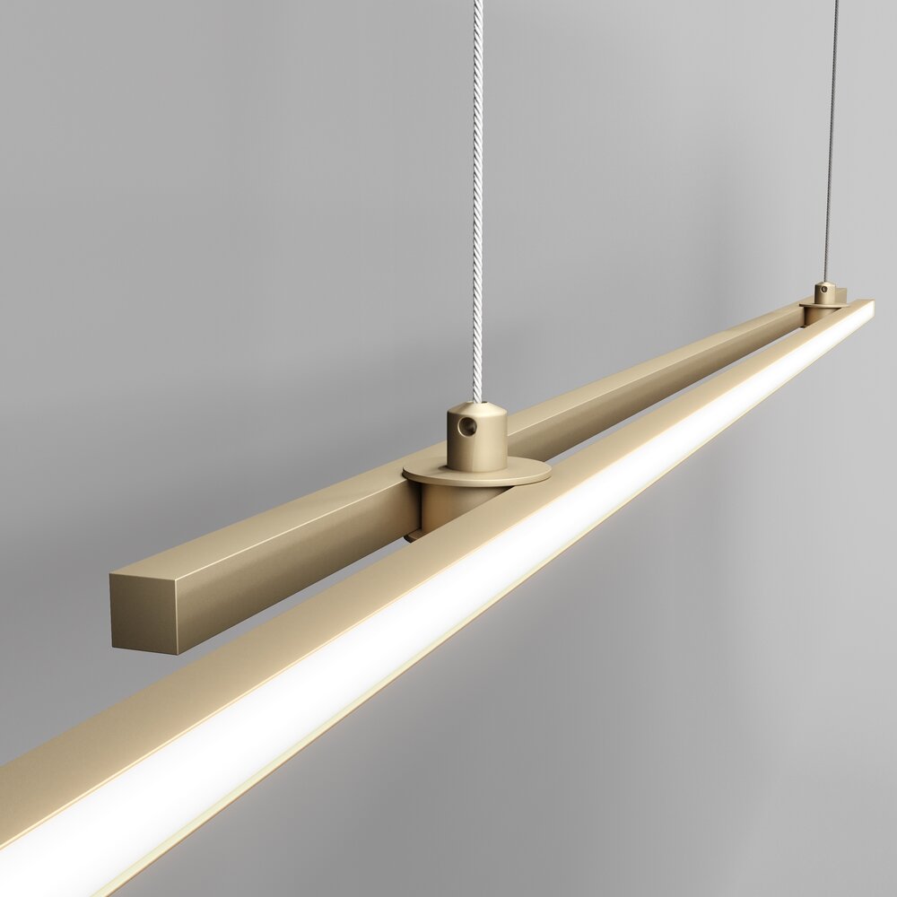 Maytoni Halo Brass/Brass LED Pendant Light x 2
