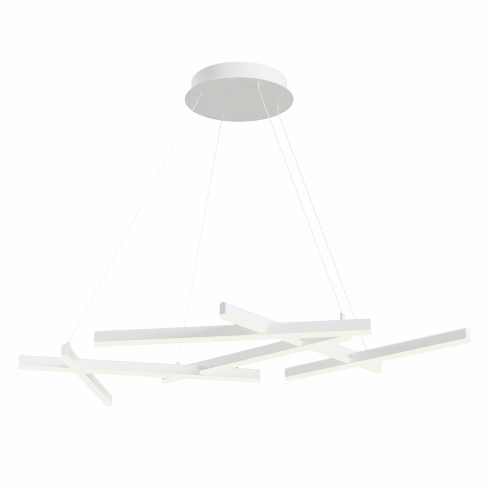 LED висяща лампа Maytoni Line бяла x 6