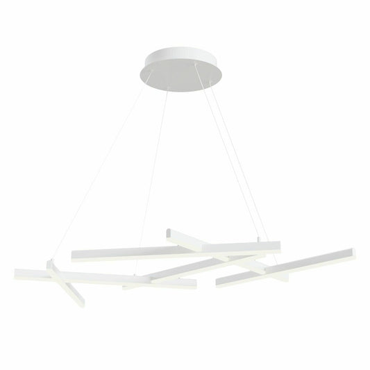 LED висяща лампа Maytoni Line бяла x 6