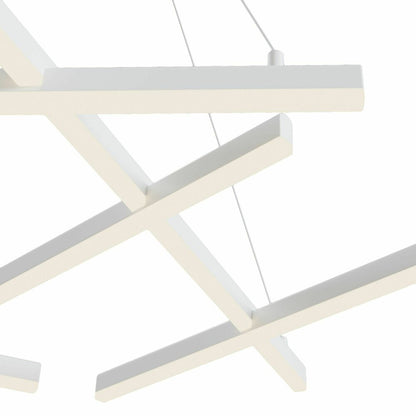 LED висяща лампа Maytoni Line бяла x 6
