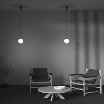 Maytoni LUNA Black Pendant Light P039PL5W4K10B