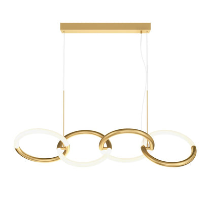 Maytoni Node Gold/White LED Pendant x 4