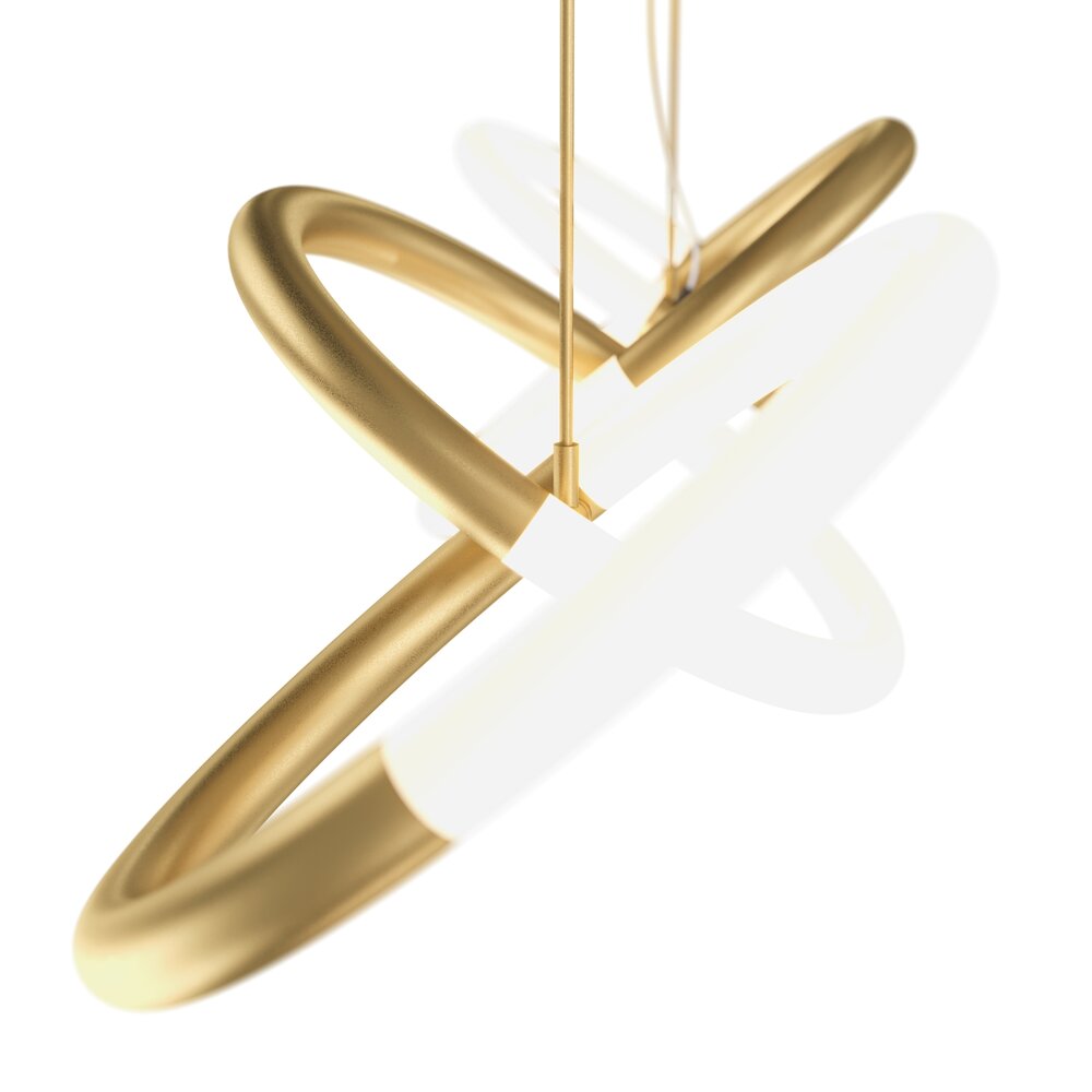 Maytoni Node Gold/White LED Pendant x 4