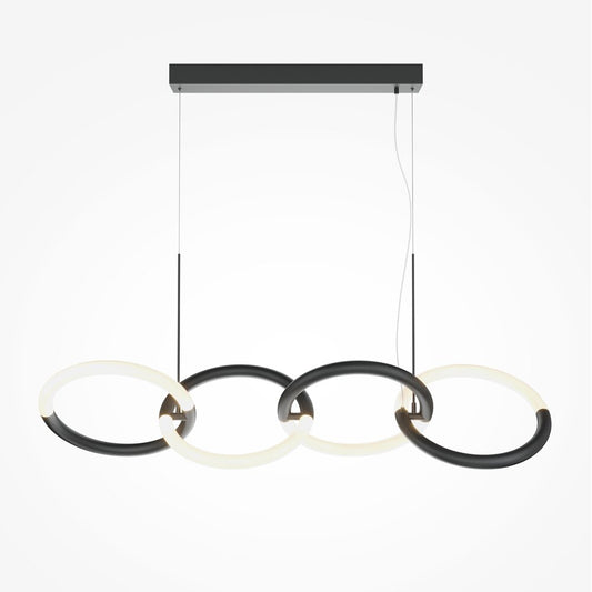 Осветителна тела Maytoni Node черно/бяло LED x 4