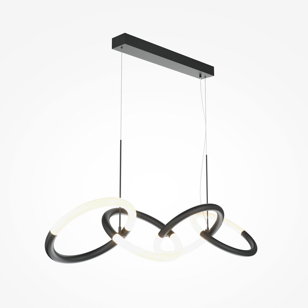 Осветителна тела Maytoni Node черно/бяло LED x 4