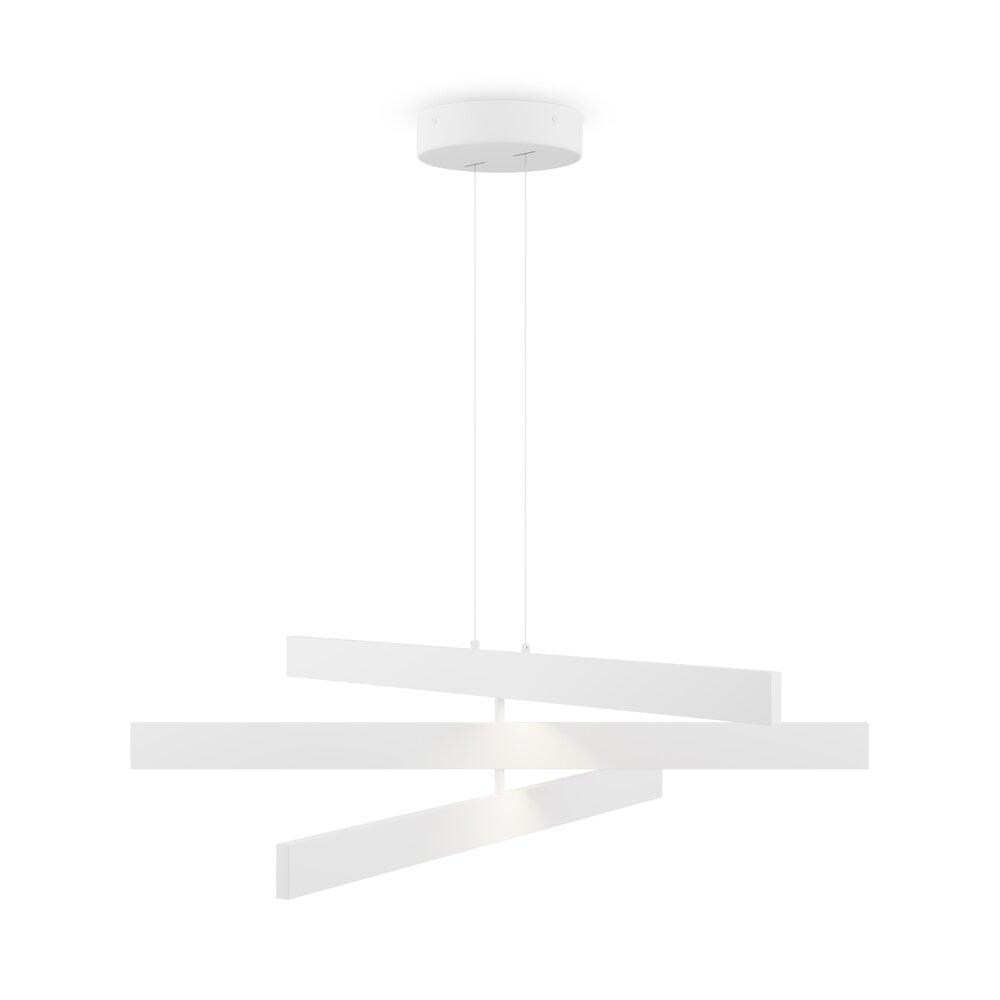 Maytoni Origami White/White Pendant 3 Bulbs
