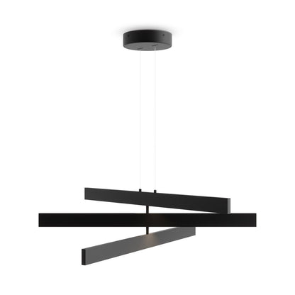 Maytoni Origami Black/Black Pendant 3 Bulbs