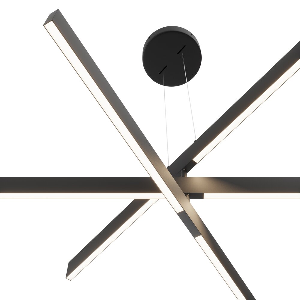 Maytoni Origami Black/Black Pendant 3 Bulbs