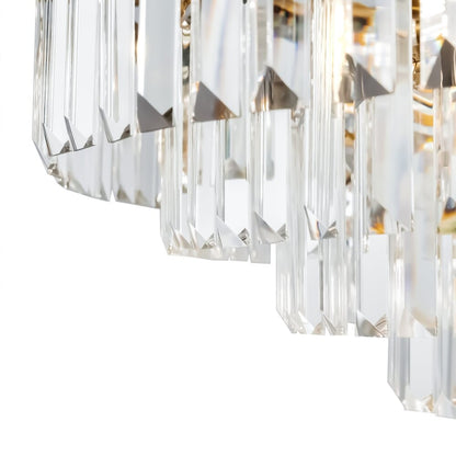 Maytoni Revero Brass/Yellow Pendant Light 12 Bulbs