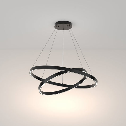 Пендъл Maytoni Rim черен LED x 2