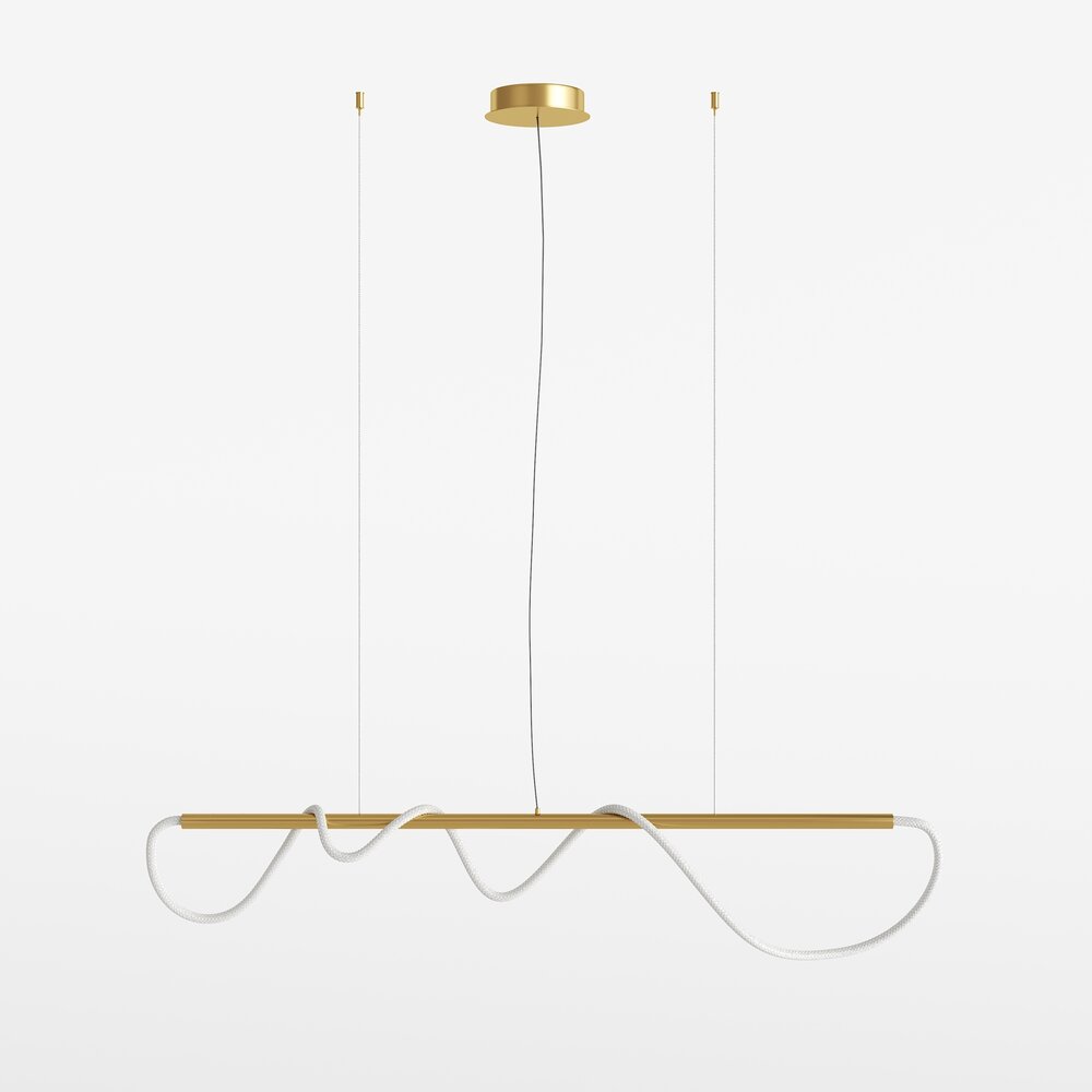 Maytoni Tau Pendant Gold/White LED