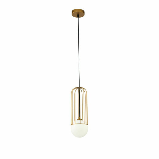 Люстра Maytoni Telford златна/бяла 1 крушка 17.5 x 17.5 см