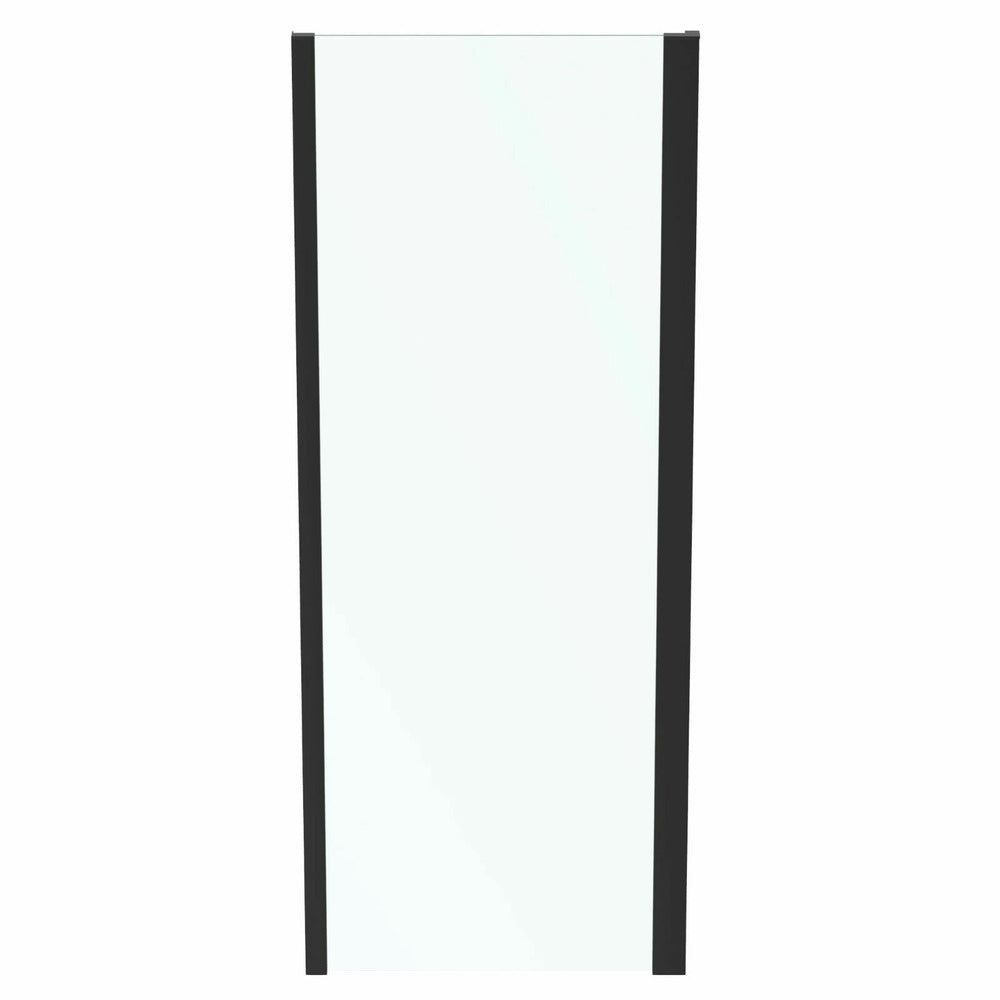 Фиксирана странична стена 80 см черен мат Ideal Standard Connect 2