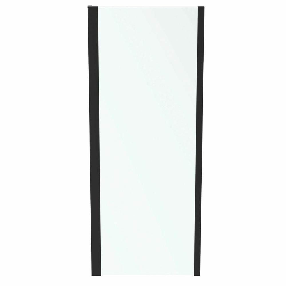 Фиксирана странична стена 80 см черен мат Ideal Standard Connect 2
