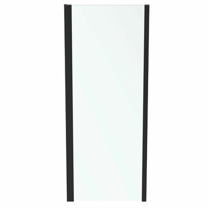 Фиксирана странична стена 80 см черен мат Ideal Standard Connect 2