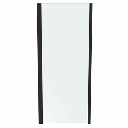 Фиксирана странична стена 85 см черен мат Ideal Standard Connect 2