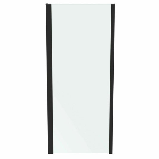 Фиксирана странична стена 85 см черен мат Ideal Standard Connect 2