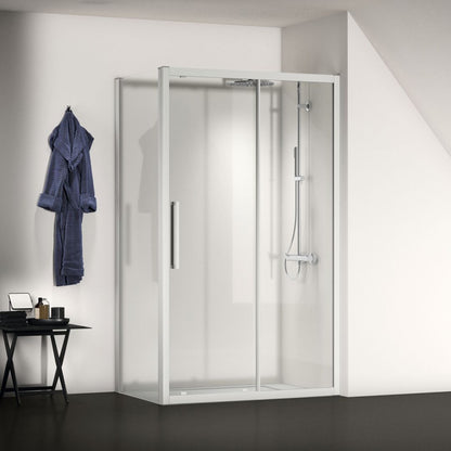 Ideal Standard i.life 90 cm Side Panel Glass 8 mm Silver
