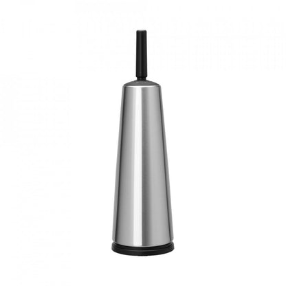 Четка за тоалетна Brabantia Classic Matt Steel с черна дръжка 107870