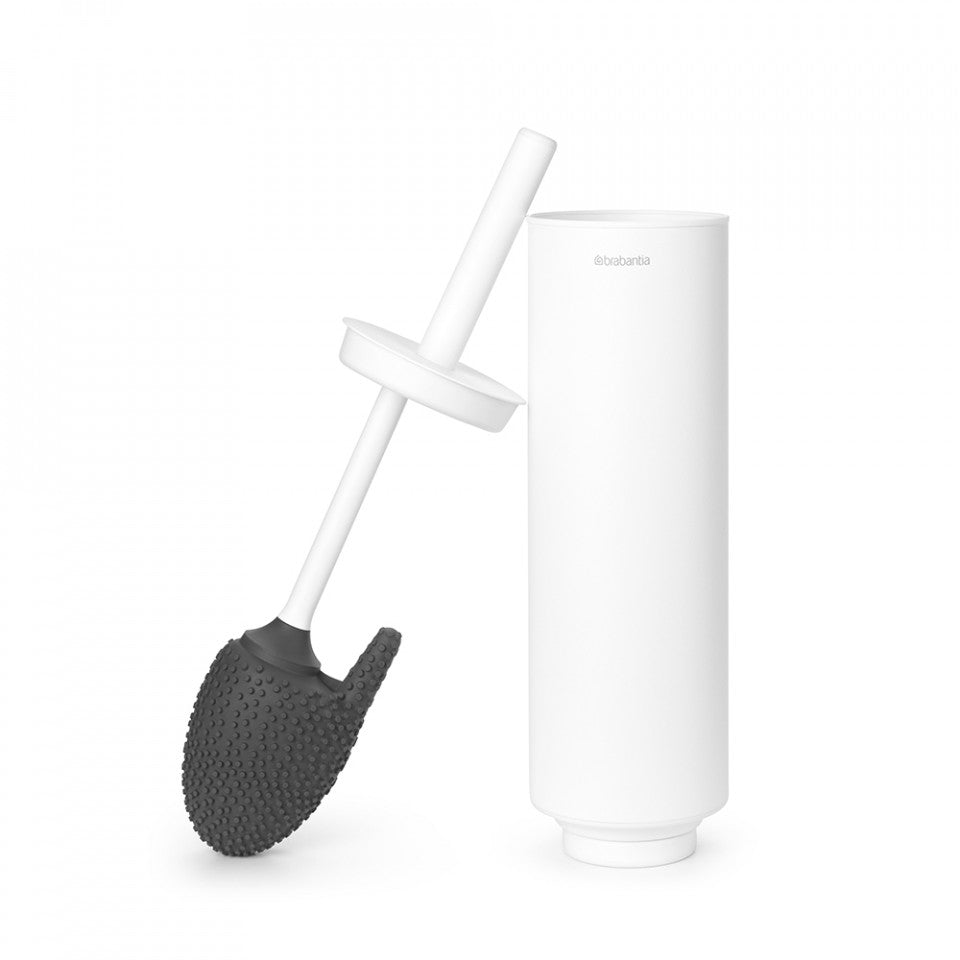 Четка за тоалетна с подложка Brabantia MindSet Mineral Fresh White 1005670