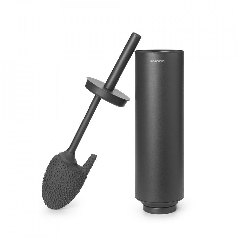 Тоалетна четка с поставка Brabantia MindSet Mineral Infinite Grey 1005669