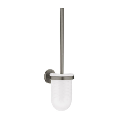 Grohe Essentials WC Brush Brushed Anthracite Hard Graphite