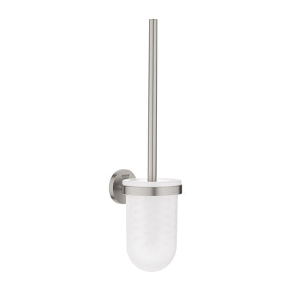 Персонална тоалетна четка Grohe Essentials, хром, Supersteel