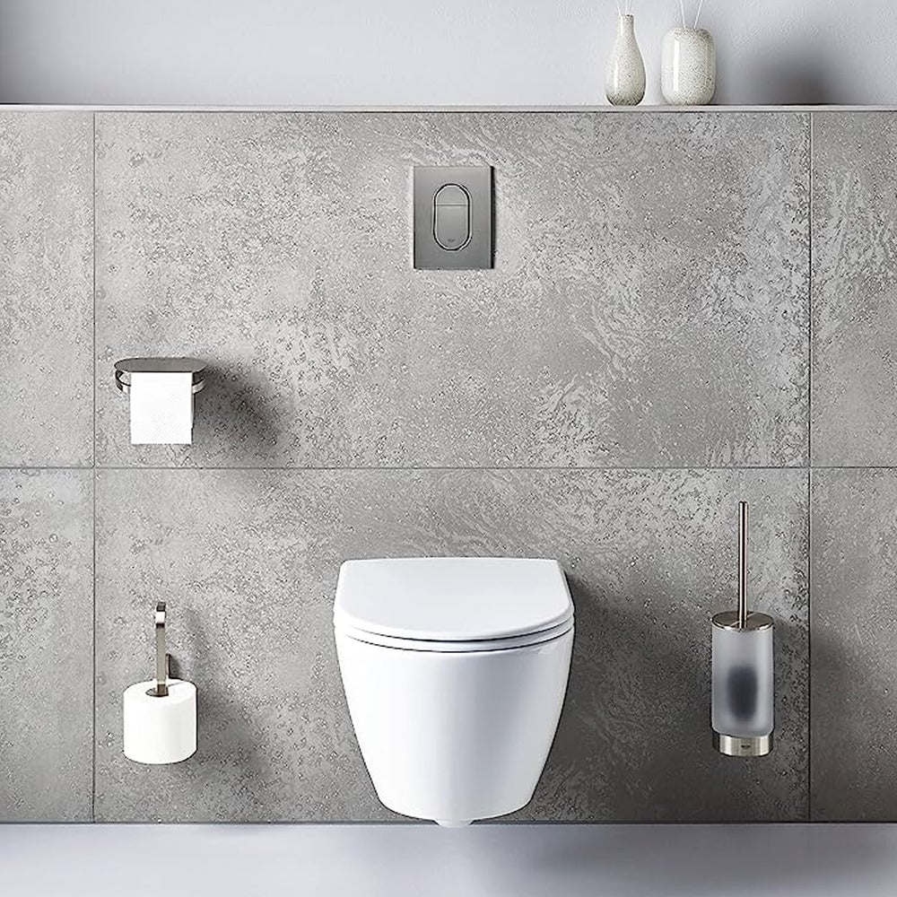 Персонализирана WC четка Grohe Selection с хромирана повърхност Supersteel